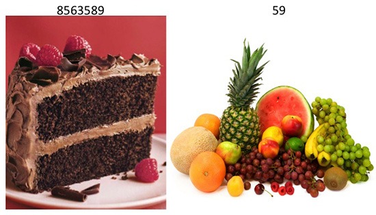 cake vs fruit