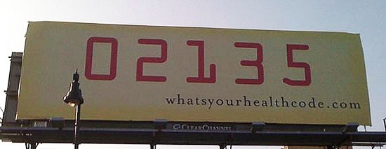 what's your health code